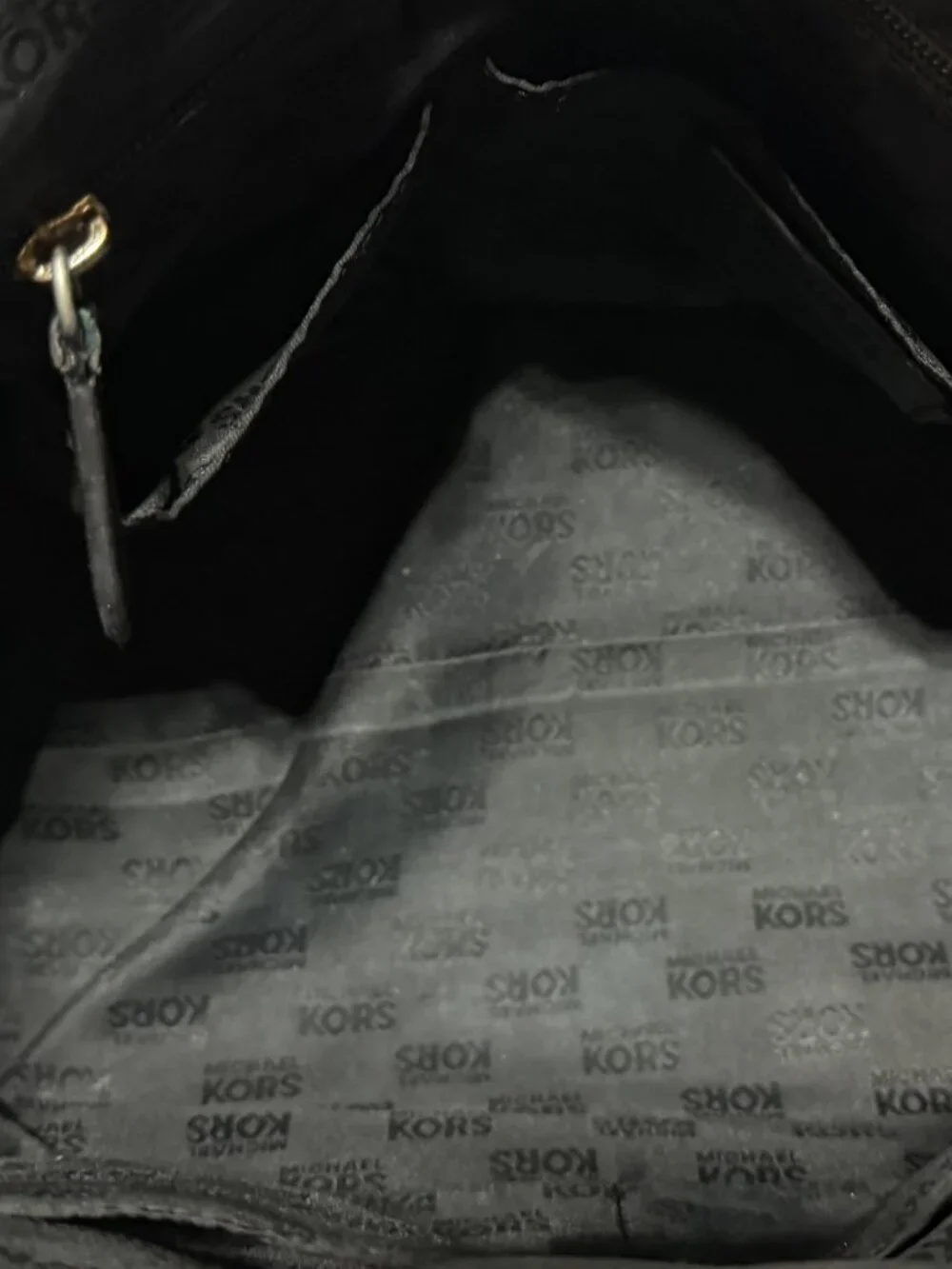 Michael Kors Selma Large Saffiano Leather Satchel - Black